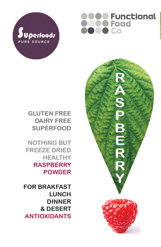 Functional Foods - Organic Freeze Dried Raspberry Powder