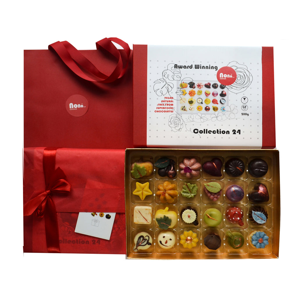Nono Cocoa Exclusive - 24 Collection - Vegan Chocolate Gift Box
